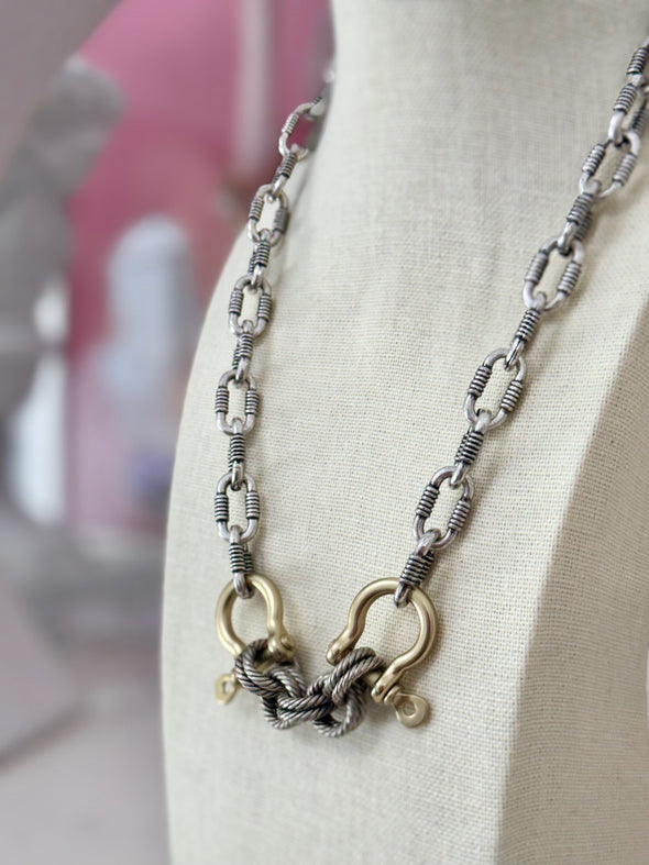 Horsebit Necklace