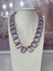 Red Carpet Swarovski Crystal Necklace - Lavendar