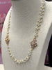 Clover CZ Necklace - Gold