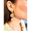 Pink Opal Swarovski Crystal Earrings - Image #2