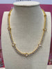 Clover CZ Necklace - Gold - Image #1