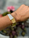 Josephine Oval Bangle - Gold - Image #2