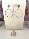 Fleur De Lis Earrings - Silver - Image #2