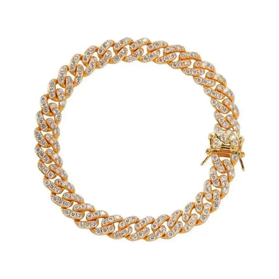 brave spirit chain bracelet - gold