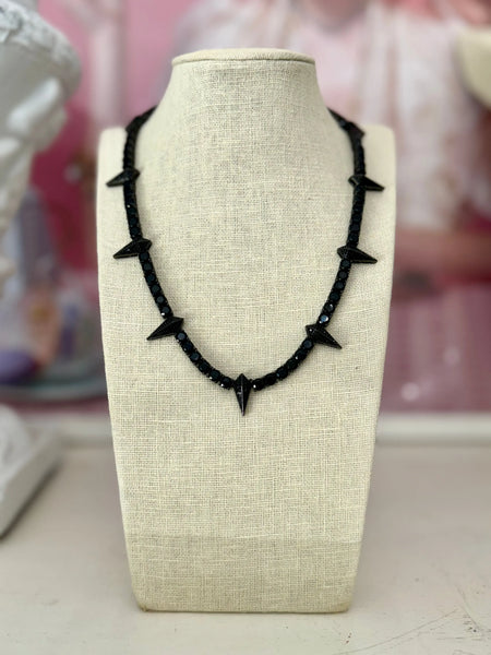 Grit and Grace Necklace - Black - Image #1