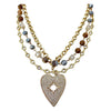 Celestial Heart Gold Necklace - Image #1