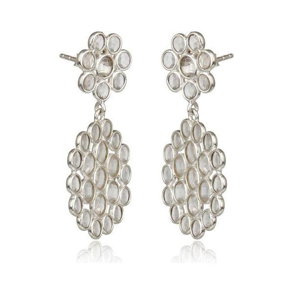 Blossom Earrings - Silver - Image #2