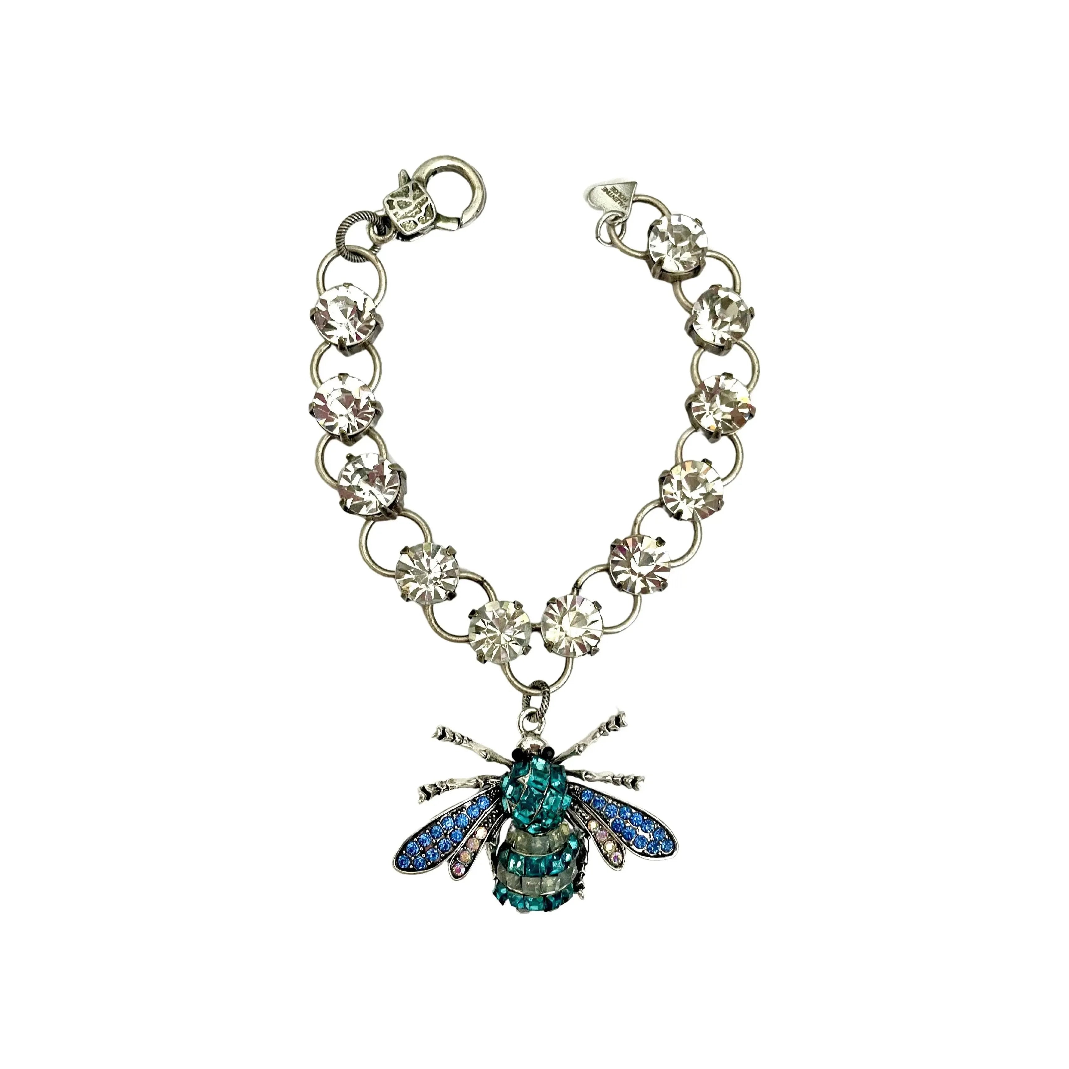 Queen Bee Bracelet - Blue - Image #1