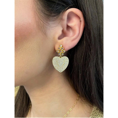 Amour Earrings - Gold - Image #1