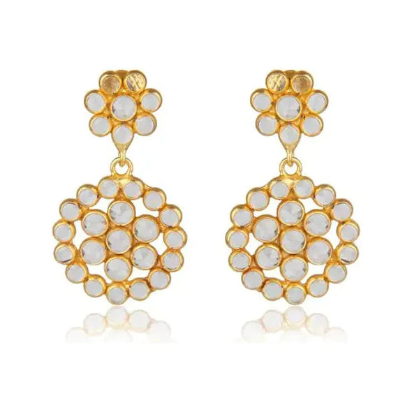 Blossom Earrings - Gold - Image #1