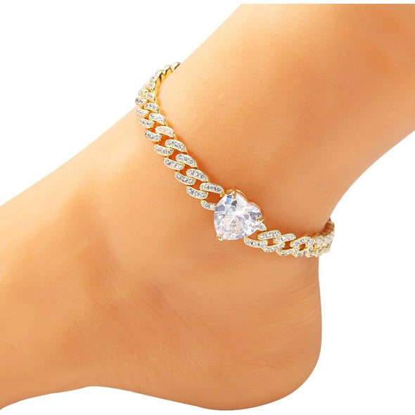 gorgeous anklet - gold