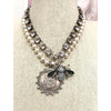 Queen Bee Swarovski Crystal Necklace - Irredescent - Image #2