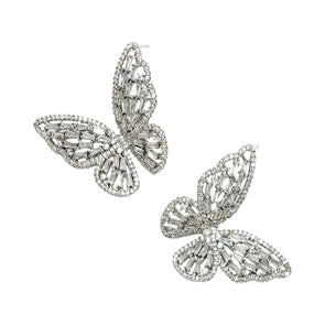 Papillon Silver Earrings - Image #1