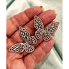 Papillon Silver Earrings - Image #2