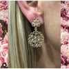 Blossom Earrings - Black - Image #4