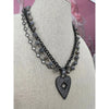 Celestial Heart Black Necklace - Image #2