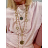 Victory Angel Pink Chalcedony Necklace - Image #3